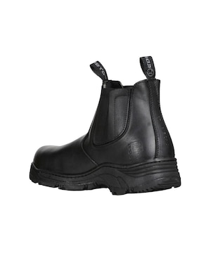 Bota industrial Edubto de cuero y piel