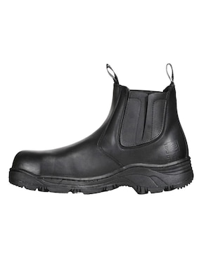 Bota industrial Edubto de cuero y piel