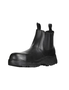 Bota industrial Edubto de cuero y piel