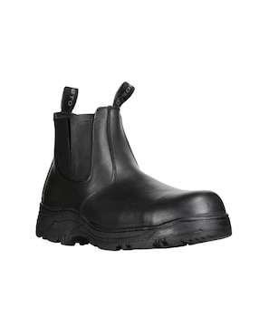 Bota industrial Edubto de cuero y piel