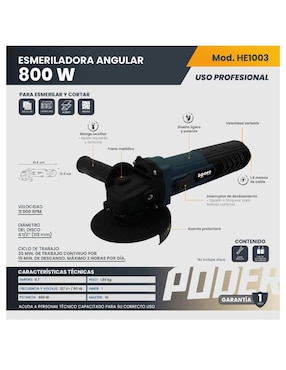 Esmeril angular Igoto 120-220 V