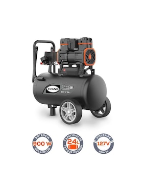 Compresor 24 L Evans 1 hp