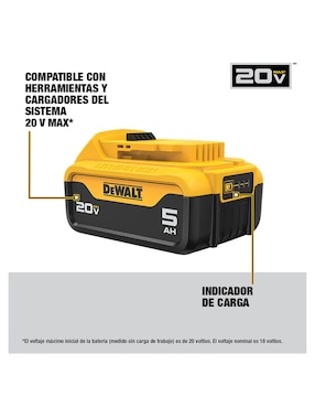 Esmeril angular Dewalt 20 V