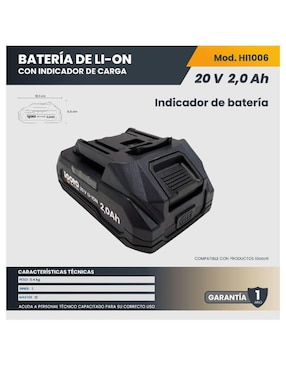 Cargador de batería Igoto Universal HI1006