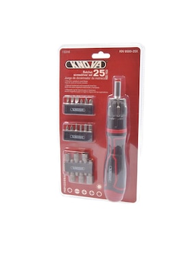 Desarmador multipuntas Knova KN 9500-25X 25 piezas