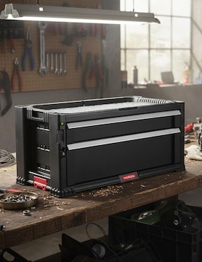 Caja de herramientas Keter 2 compartimentos