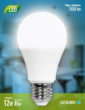 Foco LED Icon 12 W de consumo 85 W de iluminación 800 lúmenes