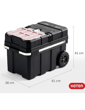 Caja de herramientas Keter 3 compartimentos