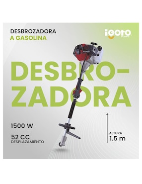 Desbrozadora a gasolina Igoto de hilo o cuchilla DB1004