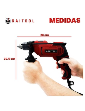 Taladro Raitool RT1001 de 127 V