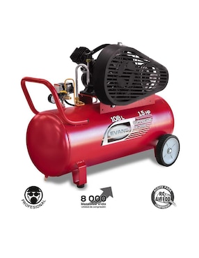 Compresor 100 L Evans 1.5 Hp