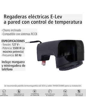 Regadera para baño Iusa