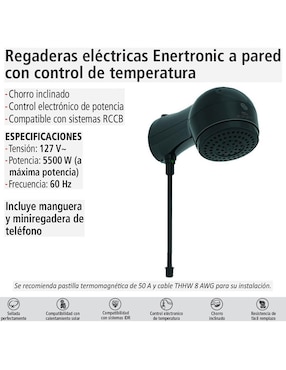 Regadera para baño Iusa