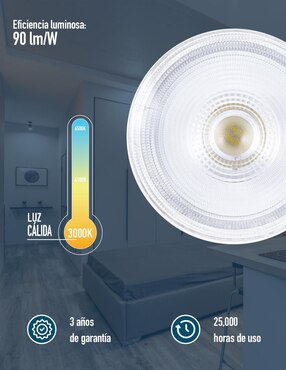 Foco LED Icon 15 W de consumo 15 W de iluminación 1350 lúmenes