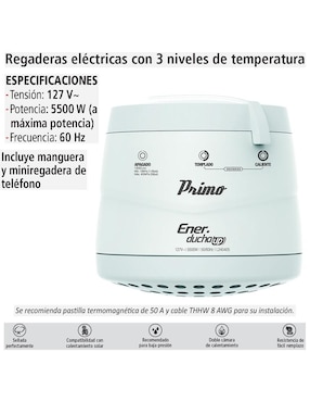 Regadera para baño Iusa