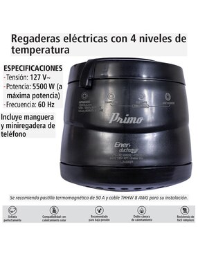 Regadera para baño Iusa