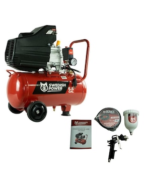 Compresor 25 L Swedish Husky Power 2.5 hp