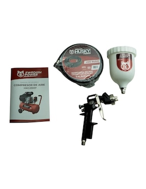 Compresor 25 L Swedish Husky Power 2.5 hp