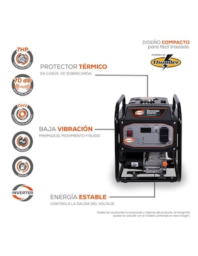 Generador de gasolina Evans