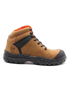 Bota Industrial Daraimar De Cuero Y Tela