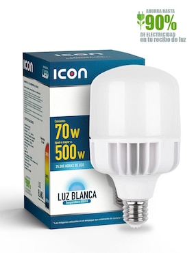 Foco LED Icon 70 W de consumo 500 W de iluminación 110 lm lúmenes