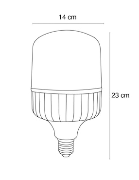 Foco LED Icon 50 W de consumo 350 W de iluminación 110 lm lúmenes