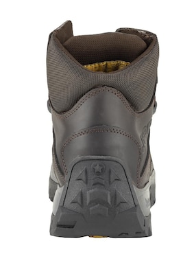 Bota industrial Jeep de cuero y tela