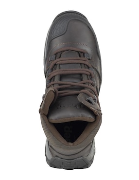 Bota industrial Jeep de cuero y tela