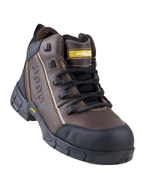Bota industrial Jeep de cuero