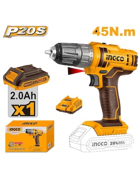 Taladro inalámbrico Ingco UCDLI200518 de 20 V