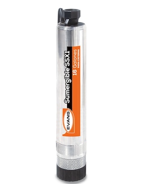 Bomba de agua sumergible Evans 1/2 hp