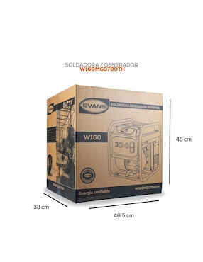 Soldadora Evans w160mg0700th 150 a