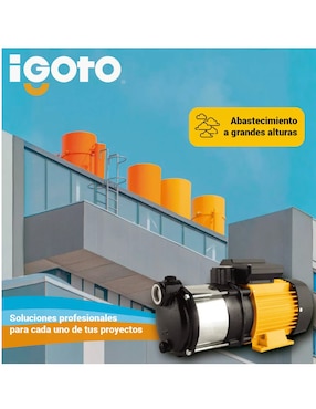 Bomba de agua multietapas Igoto 1/2 hp