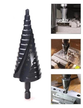 Broca multimateriales Ventdepot con 3 piezas