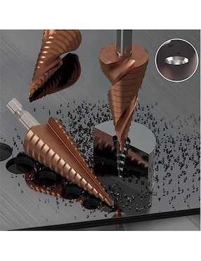 Broca multimateriales Ventdepot con 3 piezas