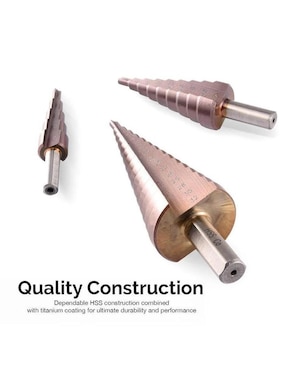 Broca multimateriales Ventdepot con 3 piezas