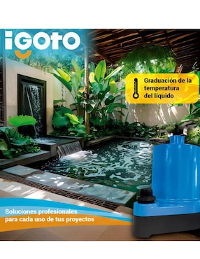 Bomba de agua fuente de ornato Igoto 1/6 hp