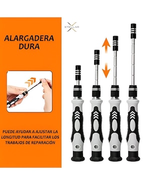 Desarmador multipuntas Xtellar xtllar199 138 piezas