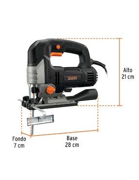 Sierra caladora Truper industrial 750 W