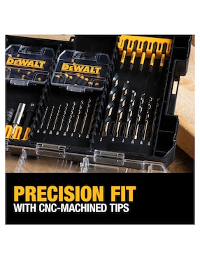 Juego de puntas Dewalt DWANGFT100SET