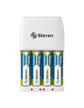 Cargador de pilas Steren CRG-100