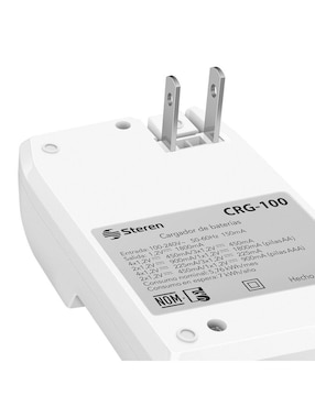 Cargador de pilas Steren CRG-100