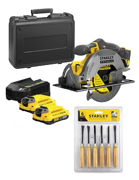 Sierra circular Stanley PAMXSBC550LIV 120 W