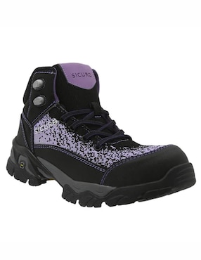 Bota industrial Sicuro Industrial de cuero y tela