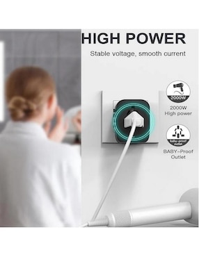 Multicontacto Ventdepot Powerjourney de 4 contactos