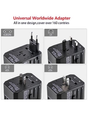 Multicontacto Ventdepot Travelxpertred de 4 contactos