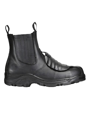 Bota industrial Edubto de cuero y piel