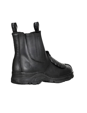 Bota industrial Edubto de cuero y piel