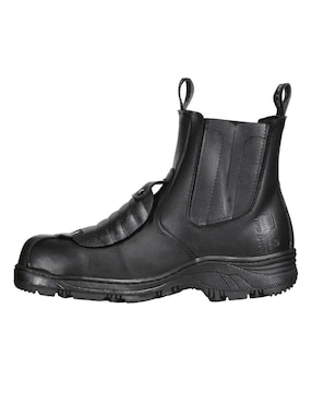 Bota industrial Edubto de cuero y piel