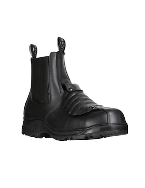 Bota industrial Edubto de cuero y piel